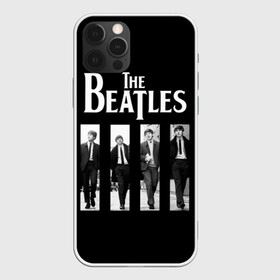 Чехол для iPhone 12 Pro с принтом The Beatles в Тюмени, силикон | область печати: задняя сторона чехла, без боковых панелей | beatles | the beatles | битлз | битлс | битлы | группы | джон леннон | джордж харрисон | легенды | музыка | пол маккартни | ринго старр | рок