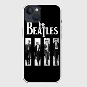 Чехол для iPhone 13 с принтом The Beatles в Тюмени,  |  | beatles | the beatles | битлз | битлс | битлы | группы | джон леннон | джордж харрисон | легенды | музыка | пол маккартни | ринго старр | рок