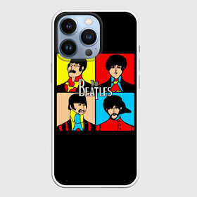 Чехол для iPhone 13 Pro с принтом The Beatles в Тюмени,  |  | Тематика изображения на принте: beatles | the beatles | битлз | битлс | битлы | группы | джон леннон | джордж харрисон | легенды | музыка | пол маккартни | ринго старр | рок