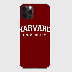 Чехол для iPhone 12 Pro с принтом Harvard University_девиз в Тюмени, силикон | область печати: задняя сторона чехла, без боковых панелей | Тематика изображения на принте: harvard university | usa | америка | вуз | гарвард | колледж | образование | студенты | сша | университет | школа