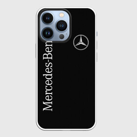 Чехол для iPhone 13 Pro с принтом Merce в Тюмени,  |  | Тематика изображения на принте: amg | benz | carbon | logo | mercedes | амг | бенз | бенс | бенц | гелик | карбон | лого | мерин | мерс | мерседес | на спине