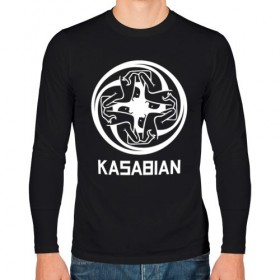 Мужской лонгслив хлопок с принтом Kasabian в Тюмени, 100% хлопок |  | kasabian | группы | касабиан | касейбиан | крис эдвардс | музыка | рок | рок группы | серджио пиццорно | том мейган