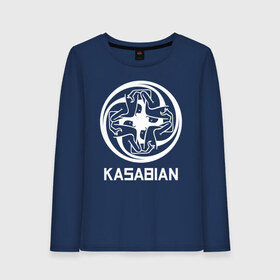 Женский лонгслив хлопок с принтом Kasabian в Тюмени, 100% хлопок |  | kasabian | группы | касабиан | касейбиан | крис эдвардс | музыка | рок | рок группы | серджио пиццорно | том мейган