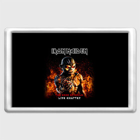 Магнит 45*70 с принтом Iron Maiden в Тюмени, Пластик | Размер: 78*52 мм; Размер печати: 70*45 | heavy metal | iron maiden | metal | айрон мейден | группы | метал | музыка | рок | хеви метал