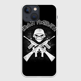 Чехол для iPhone 13 mini с принтом Iron Maiden в Тюмени,  |  | heavy metal | iron maiden | metal | айрон мейден | группы | метал | музыка | рок | хеви метал