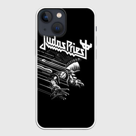 Чехол для iPhone 13 mini с принтом Judas Priest в Тюмени,  |  | judas priest | metal | rock | группы | метал | музыка | рок | хард рок | хэви метал