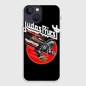 Чехол для iPhone 13 mini с принтом Judas Priest в Тюмени,  |  | judas priest | metal | rock | группы | метал | музыка | рок | хард рок | хэви метал