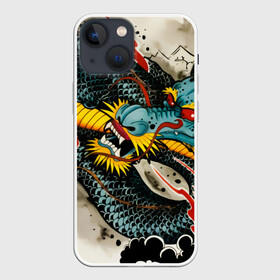 Чехол для iPhone 13 mini с принтом Dsquared tattoo DRAGON в Тюмени,  |  | dsquared tattoo | тату | татуировки