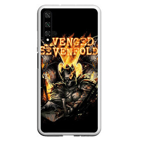 Чехол для Honor 20 с принтом Avenged Sevenfold в Тюмени, Силикон | Область печати: задняя сторона чехла, без боковых панелей | Тематика изображения на принте: a7x | avenged sevenfold | heavy metal | metal | группы | метал | музыка | прогрессивный метал | рок | хард рок | хэви метал