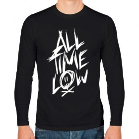 Мужской лонгслив хлопок с принтом All Time Low в Тюмени, 100% хлопок |  | all time low | atl | future hearts | young renegade | альтернативный рок | группы | музыка | панк рок | поп панк | поп рок | рок