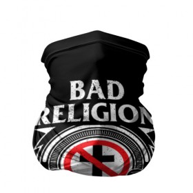 Бандана-труба 3D с принтом Bad Religion в Тюмени, 100% полиэстер, ткань с особыми свойствами — Activecool | плотность 150‒180 г/м2; хорошо тянется, но сохраняет форму | bad religion | hardcore | punk | группы | музыка | панк | панк рок | рок