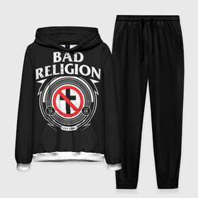 Мужской костюм 3D (с толстовкой) с принтом Bad Religion в Тюмени,  |  | bad religion | hardcore | punk | группы | музыка | панк | панк рок | рок