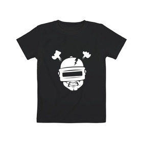 Детская футболка хлопок с принтом PUBG в Тюмени, 100% хлопок | круглый вырез горловины, полуприлегающий силуэт, длина до линии бедер | playerunknown s battlegrounds | pubg | pubg lite. | пабг