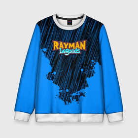 Детский свитшот 3D с принтом RAYMAN LEGENDS в Тюмени, 100% полиэстер | свободная посадка, прямой крой, мягкая тканевая резинка на рукавах и понизу свитшота | Тематика изображения на принте: legends rayman. | rayman | rayman legends | rayman legends ps4 | rayman origins