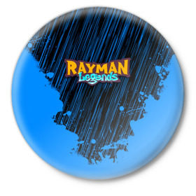 Значок с принтом RAYMAN LEGENDS в Тюмени,  металл | круглая форма, металлическая застежка в виде булавки | legends rayman. | rayman | rayman legends | rayman legends ps4 | rayman origins