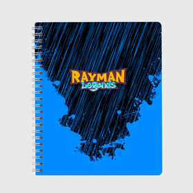 Тетрадь с принтом RAYMAN LEGENDS в Тюмени, 100% бумага | 48 листов, плотность листов — 60 г/м2, плотность картонной обложки — 250 г/м2. Листы скреплены сбоку удобной пружинной спиралью. Уголки страниц и обложки скругленные. Цвет линий — светло-серый
 | legends rayman. | rayman | rayman legends | rayman legends ps4 | rayman origins
