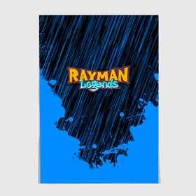 Постер с принтом RAYMAN LEGENDS в Тюмени, 100% бумага
 | бумага, плотность 150 мг. Матовая, но за счет высокого коэффициента гладкости имеет небольшой блеск и дает на свету блики, но в отличии от глянцевой бумаги не покрыта лаком | legends rayman. | rayman | rayman legends | rayman legends ps4 | rayman origins