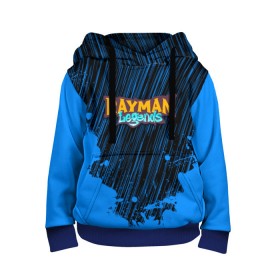 Детская толстовка 3D с принтом RAYMAN LEGENDS в Тюмени, 100% полиэстер | двухслойный капюшон со шнурком для регулировки, мягкие манжеты на рукавах и по низу толстовки, спереди карман-кенгуру с мягким внутренним слоем | legends rayman. | rayman | rayman legends | rayman legends ps4 | rayman origins