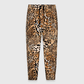 Мужские брюки 3D с принтом Леопард в Тюмени, 100% полиэстер | манжеты по низу, эластичный пояс регулируется шнурком, по бокам два кармана без застежек, внутренняя часть кармана из мелкой сетки | camouflage | cat | disguise | fashion | illustration | jungle | leopard | predator | skin | spots | style | wild | youth | графика | джунгли | дикий | иллюстрация | камуфляж | картинка | кошка | леопард | маскировка | мода | молодежная | пятна | рисунок |