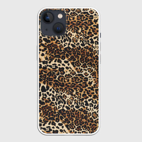 Чехол для iPhone 13 с принтом Леопард в Тюмени,  |  | camouflage | cat | disguise | fashion | illustration | jungle | leopard | predator | skin | spots | style | wild | youth | графика | джунгли | дикий | иллюстрация | камуфляж | картинка | кошка | леопард | маскировка | мода | молодежная | пятна | рисунок |