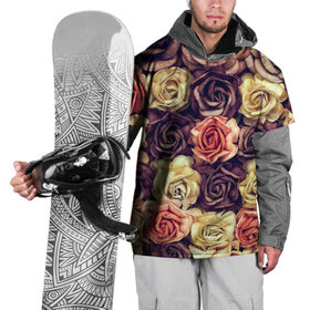 Накидка на куртку 3D с принтом Шоколадные розы в Тюмени, 100% полиэстер |  | бабушке | девочке | девушке | дочке | желтые цветы | женщине | маме | подруге | природа | розовые цветы | розы | сестре | теще | тюльпаны | цветы