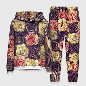 Мужской костюм 3D (с толстовкой) с принтом Шоколадные розы в Тюмени,  |  | бабушке | девочке | девушке | дочке | желтые цветы | женщине | маме | подруге | природа | розовые цветы | розы | сестре | теще | тюльпаны | цветы