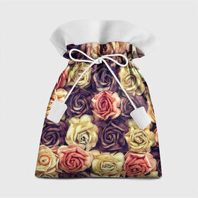 Подарочный 3D мешок с принтом Шоколадные розы в Тюмени, 100% полиэстер | Размер: 29*39 см | бабушке | девочке | девушке | дочке | желтые цветы | женщине | маме | подруге | природа | розовые цветы | розы | сестре | теще | тюльпаны | цветы
