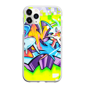 Чехол для iPhone 11 Pro Max матовый с принтом Неоновая кислота в Тюмени, Силикон |  | grafity | paint | street art | urban | город | граффити | искусство | кирпичи | краски | рисунки | стена | улицы | уличное искусство