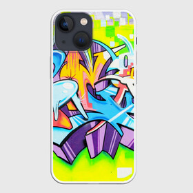 Чехол для iPhone 13 mini с принтом Неоновая кислота в Тюмени,  |  | grafity | paint | street art | urban | город | граффити | искусство | кирпичи | краски | рисунки | стена | улицы | уличное искусство