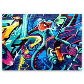 Поздравительная открытка с принтом STREET FASHION в Тюмени, 100% бумага | плотность бумаги 280 г/м2, матовая, на обратной стороне линовка и место для марки
 | grafity | paint | street art | urban | город | граффити | искусство | кирпичи | краски | рисунки | стена | улицы | уличное искусство