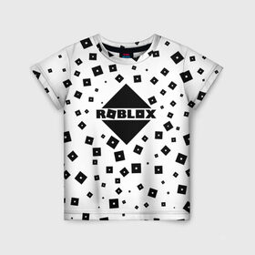 Детская футболка 3D с принтом ROBLOX в Тюмени, 100% гипоаллергенный полиэфир | прямой крой, круглый вырез горловины, длина до линии бедер, чуть спущенное плечо, ткань немного тянется | roblox | roblox com | roblox gaming | roblox simulator | роблокс | роблокс roblox.