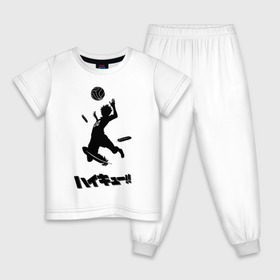 Детская пижама хлопок с принтом Haikyuu!! Shouyou Hinata в Тюмени, 100% хлопок |  брюки и футболка прямого кроя, без карманов, на брюках мягкая резинка на поясе и по низу штанин
 | haikyuu | shouyou hinata | волейбол | волейбол аниме | шоё хината