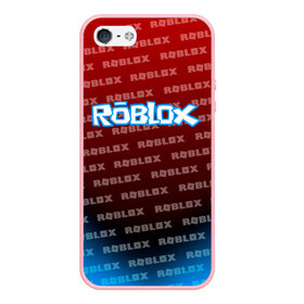Чехол для iPhone 5/5S матовый с принтом ROBLOX в Тюмени, Силикон | Область печати: задняя сторона чехла, без боковых панелей | roblox | roblox com | roblox gaming | roblox simulator | роблокс | роблокс roblox.