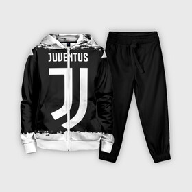 Детский костюм 3D с принтом Juventus в Тюмени,  |  | juventus | европа | игровая форма | игрок | италия | матч | спорт | спорт клуб | турин | футбол | футбольная форма | футбольный клуб | ювентус