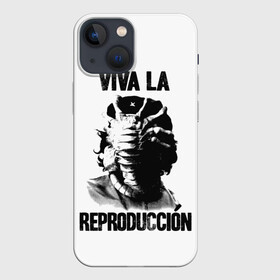 Чехол для iPhone 13 mini с принтом Чужой в Тюмени,  |  | alien | aliens | viva la revolution | xenomorph | ксеноморф | монстры | ужасы | че | че гевара | чегевара | чужие | чужой