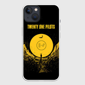 Чехол для iPhone 13 с принтом TWENTY ONE PILOTS в Тюмени,  |  | Тематика изображения на принте: 21 | blurryface | one | pilots | trench | twenty | ван | дан | джозеф | джош | пайлотс | пилотс | рок | тайлер | твенти