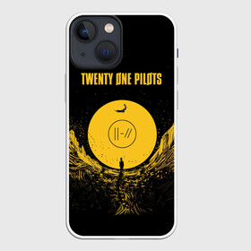 Чехол для iPhone 13 mini с принтом TWENTY ONE PILOTS в Тюмени,  |  | Тематика изображения на принте: 21 | blurryface | one | pilots | trench | twenty | ван | дан | джозеф | джош | пайлотс | пилотс | рок | тайлер | твенти