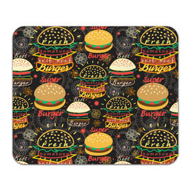 Коврик прямоугольный с принтом Гамбургеры в Тюмени, натуральный каучук | размер 230 х 185 мм; запечатка лицевой стороны | Тематика изображения на принте: hamburgers | sandwic | булочка | бутерброды | быстрая | гамбургер | гамбургеры | геометрический | графика | еда | зелень | иллюстрация | картинка | кунжут | мода | мясо | надпись | орнамент | рисунок | свежий