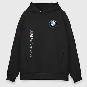 Мужское худи Oversize хлопок с принтом BMW M PREFORMANCE в Тюмени, френч-терри — 70% хлопок, 30% полиэстер. Мягкий теплый начес внутри —100% хлопок | боковые карманы, эластичные манжеты и нижняя кромка, капюшон на магнитной кнопке | Тематика изображения на принте: auto | bmw | bmw performance | motorsport | sport | авто | автомобиль | автомобильные | бмв | бренд | марка | машины | моторспорт | спорт