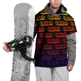 Накидка на куртку 3D с принтом TWITCH в Тюмени, 100% полиэстер |  | Тематика изображения на принте: game | gamer | logo | pattern | twitch | twitties | градиент | игры | логотип | надписи | паттерн | стрим | твитч | текстура