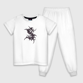 Детская пижама хлопок с принтом Sepultura в Тюмени, 100% хлопок |  брюки и футболка прямого кроя, без карманов, на брюках мягкая резинка на поясе и по низу штанин
 | alternative | death | groove thrash | sepultura | thrash