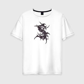 Женская футболка хлопок Oversize с принтом Sepultura в Тюмени, 100% хлопок | свободный крой, круглый ворот, спущенный рукав, длина до линии бедер
 | alternative | death | groove thrash | sepultura | thrash
