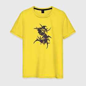 Мужская футболка хлопок с принтом Sepultura в Тюмени, 100% хлопок | прямой крой, круглый вырез горловины, длина до линии бедер, слегка спущенное плечо. | alternative | death | groove thrash | sepultura | thrash