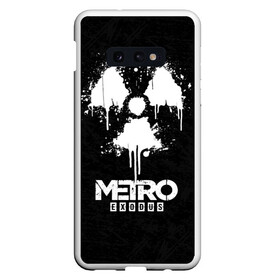 Чехол для Samsung S10E с принтом METRO EXODUS в Тюмени, Силикон | Область печати: задняя сторона чехла, без боковых панелей | exodus | horror | metro 2033 | metro exodus | sparta | survival | артём | игры | исход | метро | метро 2035 | спарта | спартанцы