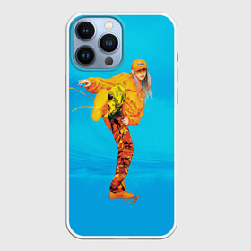 Чехол для iPhone 13 Pro Max с принтом Ocean Billie в Тюмени,  |  | Тематика изображения на принте: billie eilish | lovely | music | ocean eyes | pop | билли айлиш | девушка | музыка | океан | поп | эйлиш | элиш