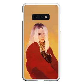 Чехол для Samsung S10E с принтом Billie Eilish Sun в Тюмени, Силикон | Область печати: задняя сторона чехла, без боковых панелей | billie eilish | lovely | music | ocean eyes | pop | билли айлиш | девушка | музыка | океан | поп | эйлиш | элиш