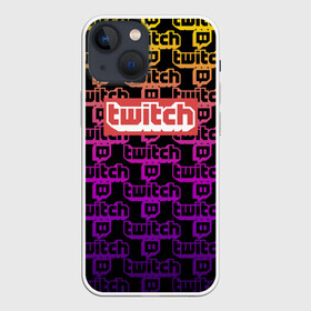 Чехол для iPhone 13 mini с принтом Twitch в Тюмени,  |  | game | gamer | logo | twitch | twitties | игры | логотип | стрим | твитч