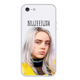 Чехол для iPhone 5/5S матовый с принтом BillieEilish в Тюмени, Силикон | Область печати: задняя сторона чехла, без боковых панелей | billie eilish | lovely | music | ocean eyes | pop | билли айлиш | девушка | музыка | океан | поп | эйлиш | элиш