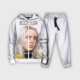 Детский костюм 3D с принтом BillieEilish в Тюмени,  |  | billie eilish | lovely | music | ocean eyes | pop | билли айлиш | девушка | музыка | океан | поп | эйлиш | элиш