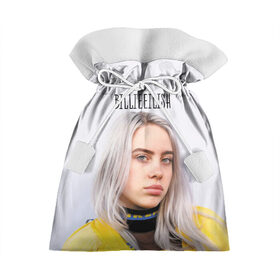 Подарочный 3D мешок с принтом BillieEilish в Тюмени, 100% полиэстер | Размер: 29*39 см | billie eilish | lovely | music | ocean eyes | pop | билли айлиш | девушка | музыка | океан | поп | эйлиш | элиш